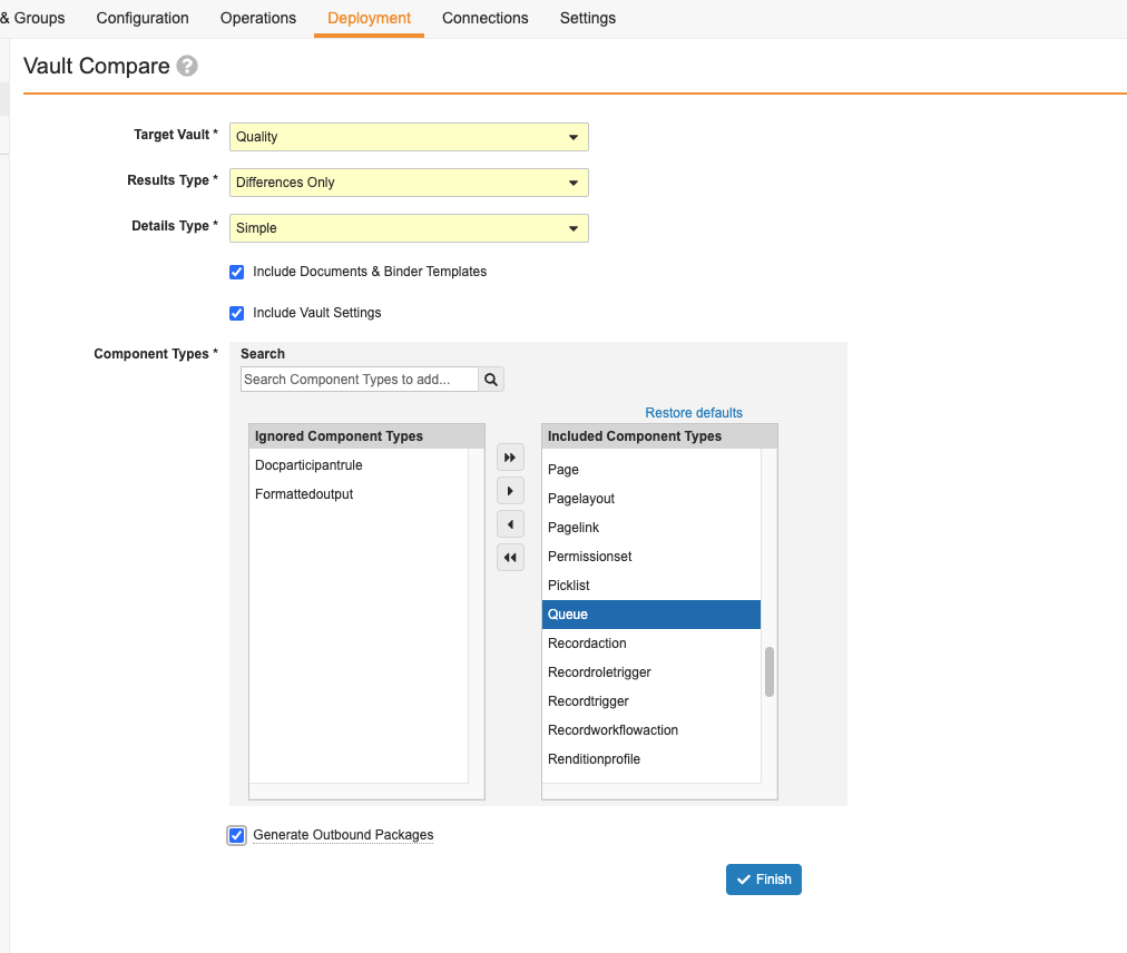 Workflows: Compare requested access from provisioning completed