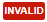 Red Invalid Tag