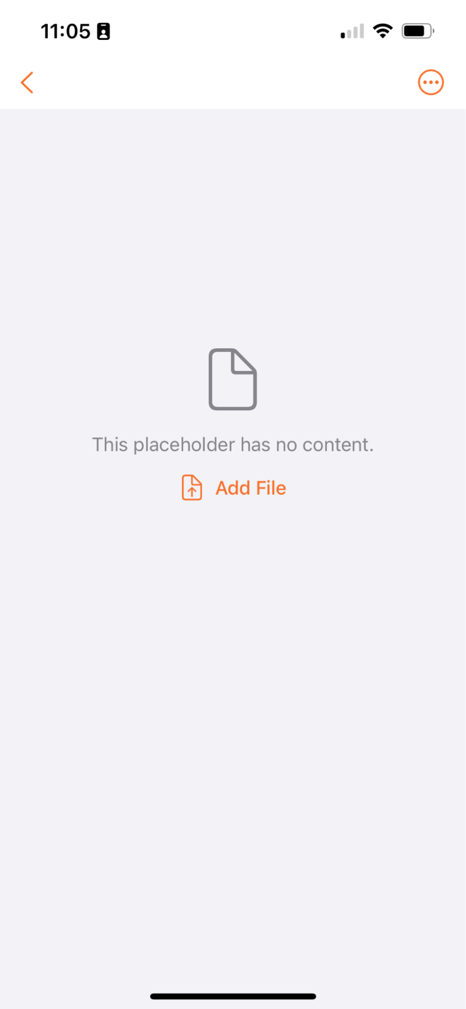 Add content to placeholders